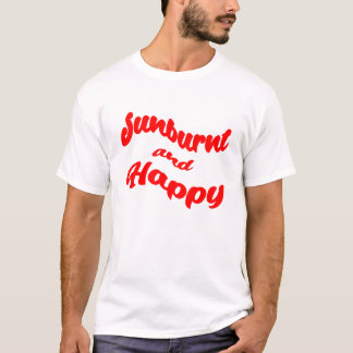 Camiseta Queimado e feliz