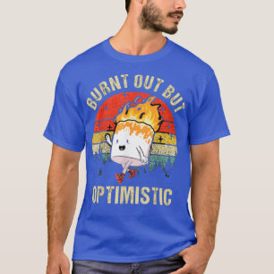 Camiseta Queimado, Mas Otimista Marshmallow