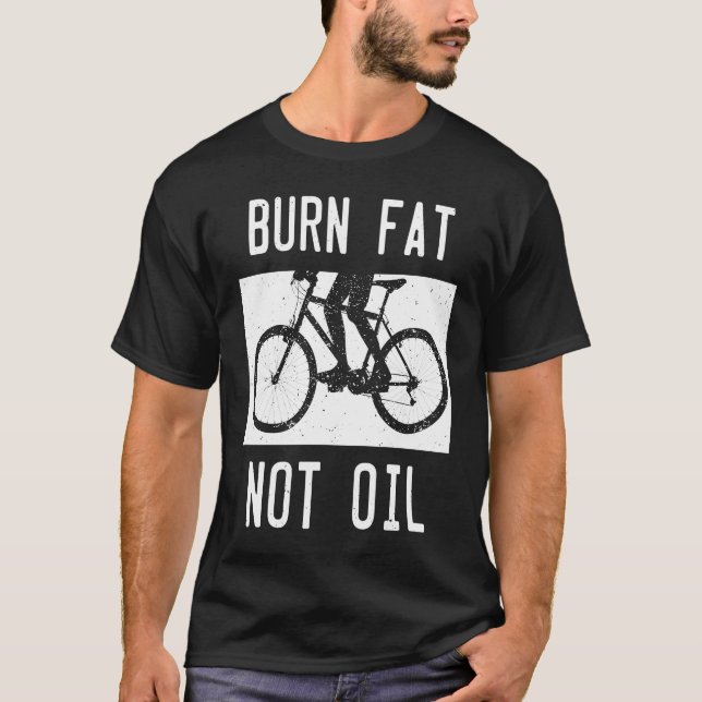 Camiseta Queimadura Sem Óleo Ciclagem Biker MTB Biker Bi (Frente)