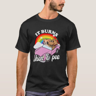 Camiseta Queimam-se Quando Eu Peço Engraçado Sarcástico Eng