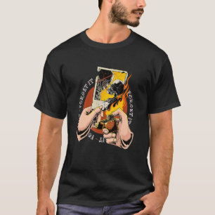 Camiseta Queimando Amor O Esqueleto Do Casal Do Lover Me Qu