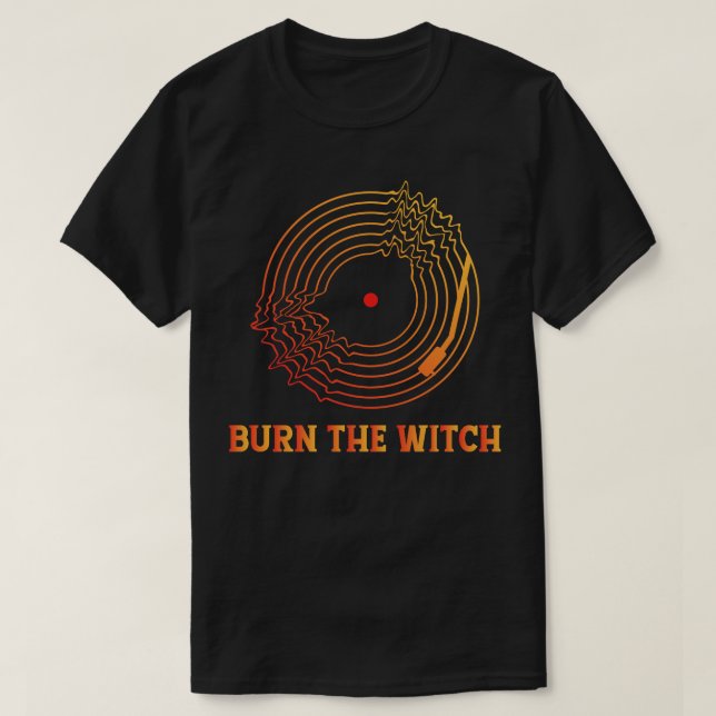 CAMISETA QUEIMAR A BRUXA RADIOHEAD 1 (Frente do Design)