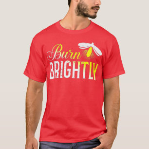 Camiseta Queimar Brilhante Insetos Fireflies Presente