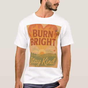 Camiseta Queimar Brilho, Fiquem Bonitos
