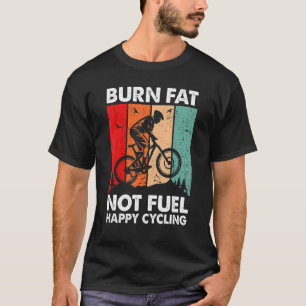 Camiseta Queimar Gordura Sem Ciclo De Bicicleta De Óleo