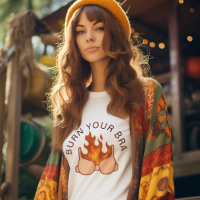 Queimar Sua Citação Feminista Bra