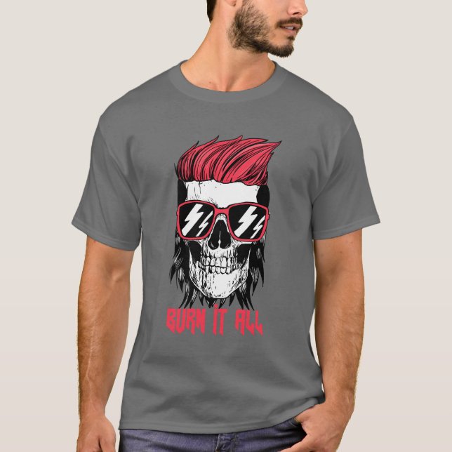 Camiseta Queimar Tudo (Frente)