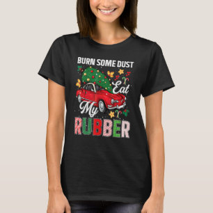 Camiseta Queime Alguma Poeira Coma Meu Natal de Borracha Fe
