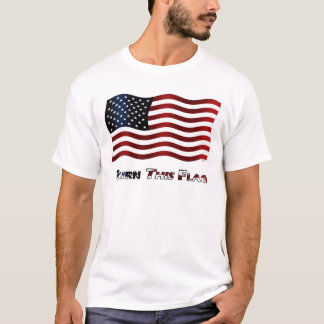 Camiseta Queime esta bandeira