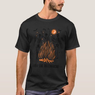 Camiseta Queime O Patriarcado Esqueleto Dançante Feminista