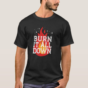 Camiseta Queime Tudo Feminista Derrube Meme da Patriarquia