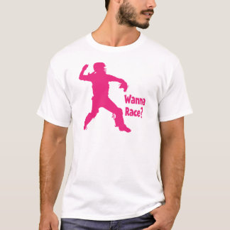 Camiseta Queira competir, melão