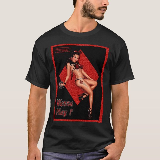 Camiseta queira jogar (Frente)