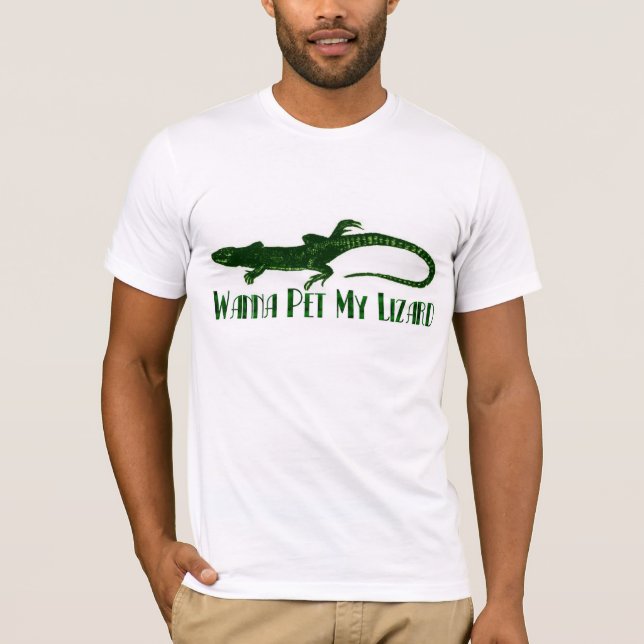 Camiseta Queira pet meu lagarto (Frente)