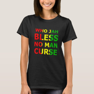 Camiseta Quem Abençoa Ninguém Cur Rasta Reggae Music Jamaic