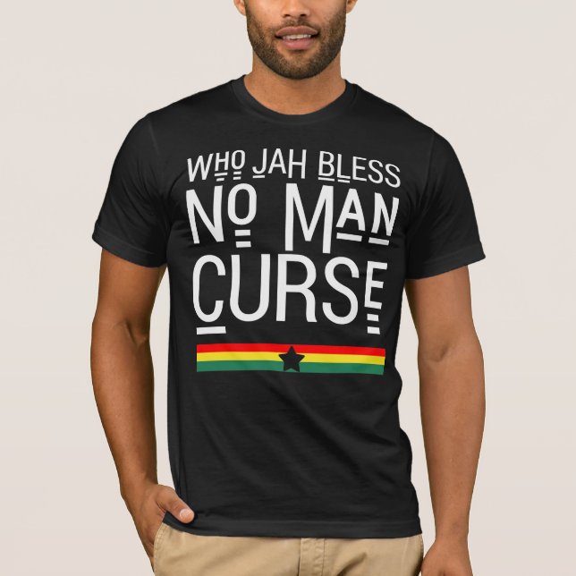 Camiseta Quem Abençoa Ninguém Maldição (Frente)