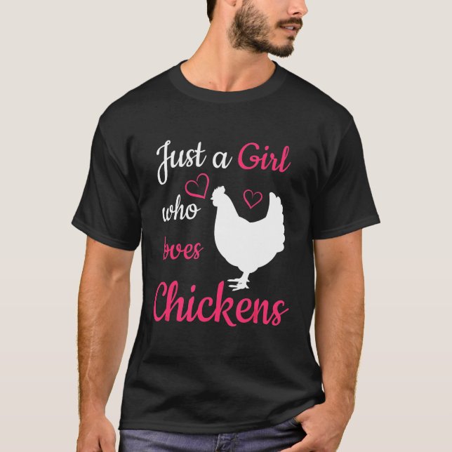 Camiseta Quem ama o frango animal bonito (Frente)