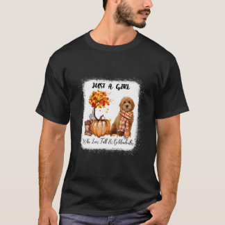Camiseta Quem Ama Outono e Goldendoodles