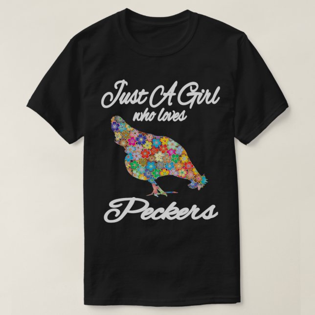 Camiseta Quem ama Peckers Engraçado (Frente do Design)