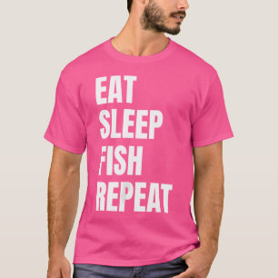 Camiseta Quem Come Peixe Dormido Repete Pescaria Pescaria E