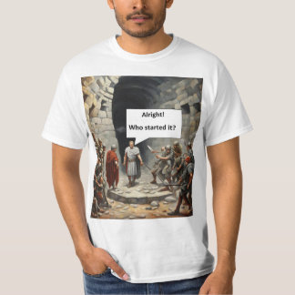 Camiseta Quem começou