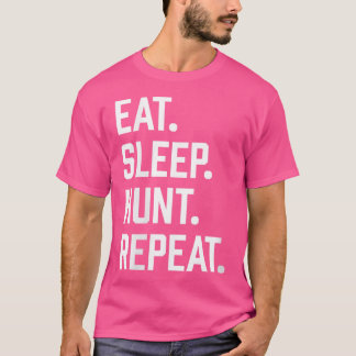 Camiseta Quem Comeu Dormir Caça Engraçada Por Arco E Rifle