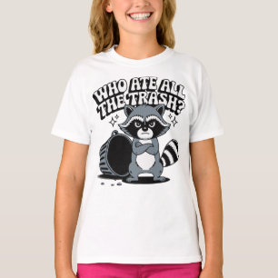 Camiseta Quem Comeu Todo o Guaxinim do Lixo