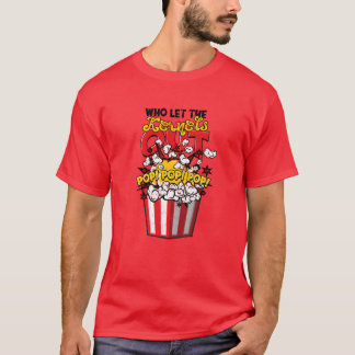Camiseta Quem Deixou os Núcleos Sair Pop Pop Pop humorístic