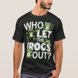 Camiseta Quem Deixou os Sapos Soltos Amante de Anfíbios Don
