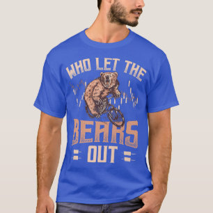 Camiseta Quem Deixou Os Ursos Saírem Do Engraçado Comércio 