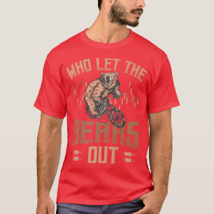 Camiseta Quem Deixou Os Ursos Saírem Do Engraçado Comércio 