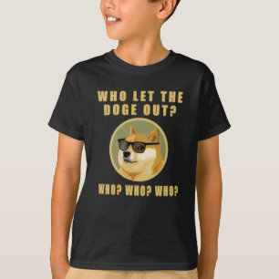 Camiseta Quem deixou que se descobrisse quem é o cão Doge