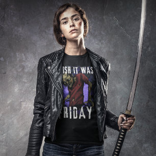 Camiseta Quem dera que fosse sexta-feira, halloween