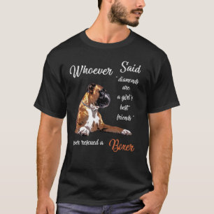 Camiseta Quem Disse Boxer É O Melhor Cachorro Menino