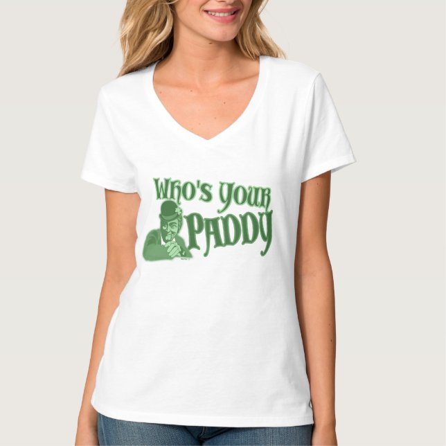 Camiseta Quem é a sua mulher papá (Frente)