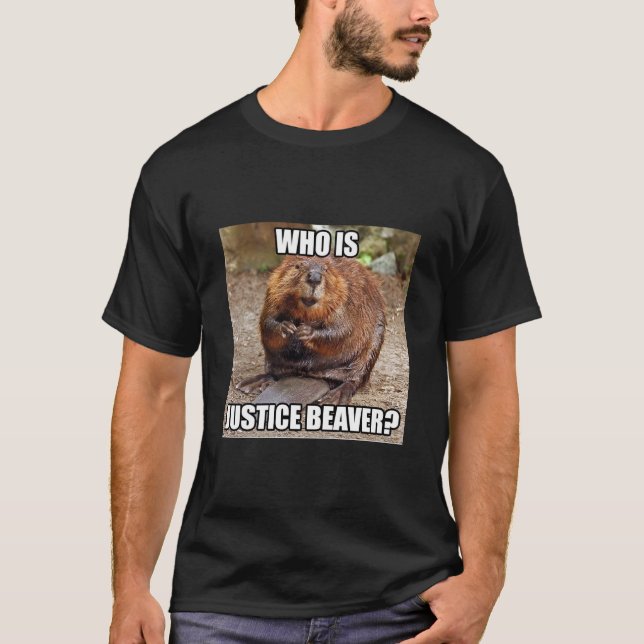 Camiseta Quem é castor de justiça? (Frente)