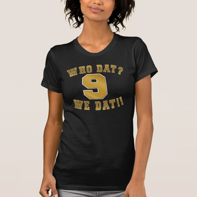 Camiseta Quem é?/nós somos/nº 9 (Frente)