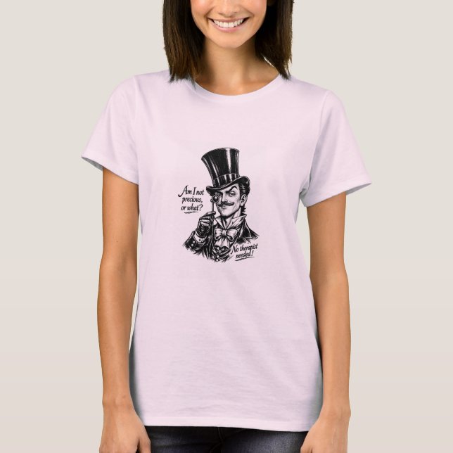 Camiseta Quem é precioso?! Ah sim—você sabe! (Frente)