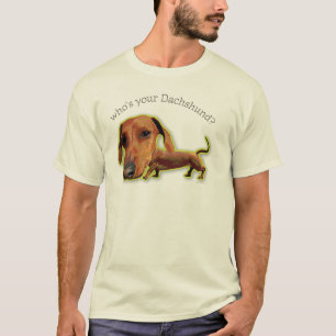 Camiseta Quem é seu Dachshund?