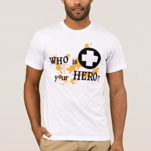 Camiseta Quem é seu herói?