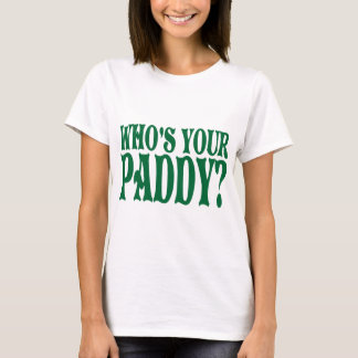 Camiseta Quem é seu Tshirt da almofada