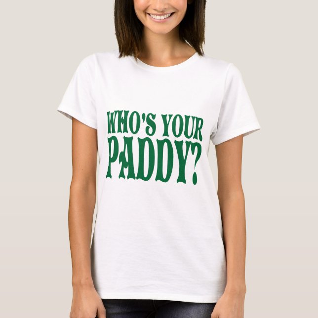 Camiseta Quem é seu Tshirt da almofada (Frente)