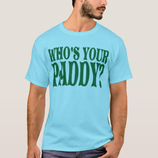 Camiseta Quem é seu Tshirt da almofada