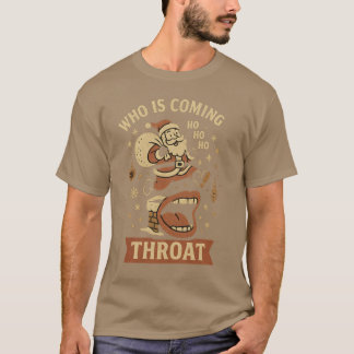 Camiseta Quem Está Descendo pela Sua Garganta