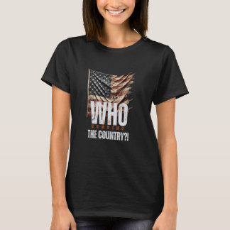 Camiseta Quem está governando o país