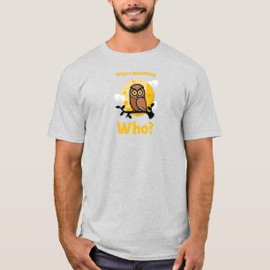 Camiseta Quem está observando quem? Birder Watcher Hobby T-
