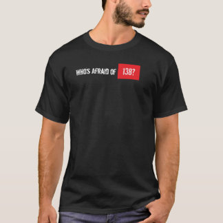 Camiseta Quem está receoso de 138?