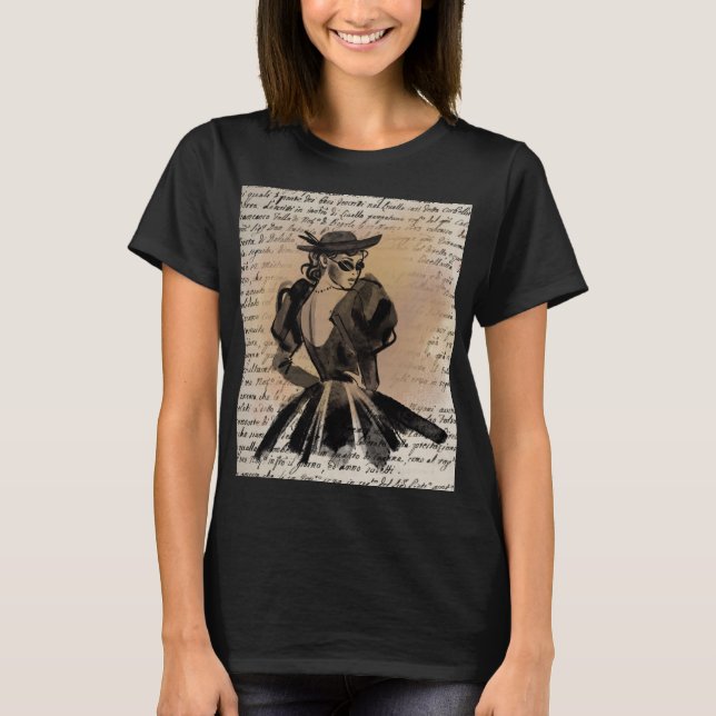 Camiseta Quem Eu? -Camiseta fashionista (Frente)