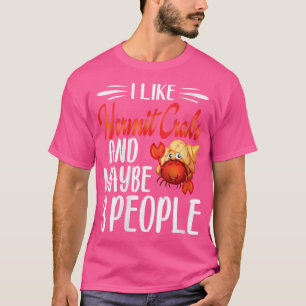 Camiseta Quem Eu Gosto De Caranguejos E Talvez 3 Pessoas?