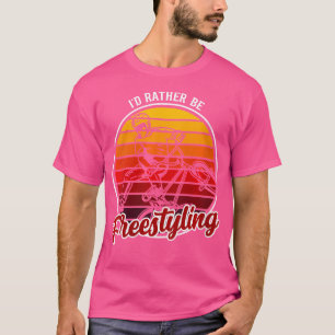 Camiseta Quem Eu Preferencialmente Ser Freestyling Bmx Engr